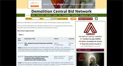 Desktop Screenshot of demolitioncentral.com